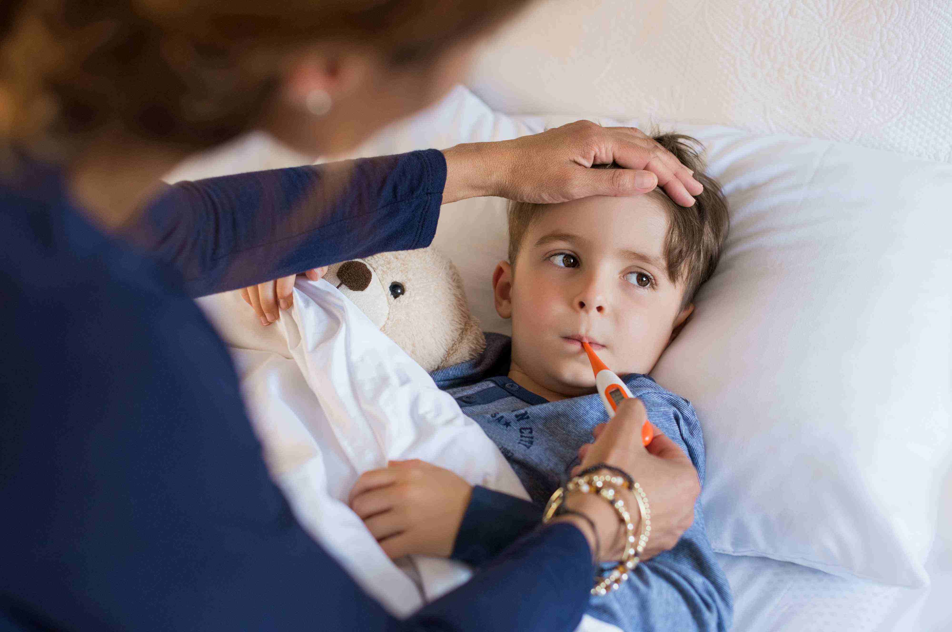 Fiebre en niños